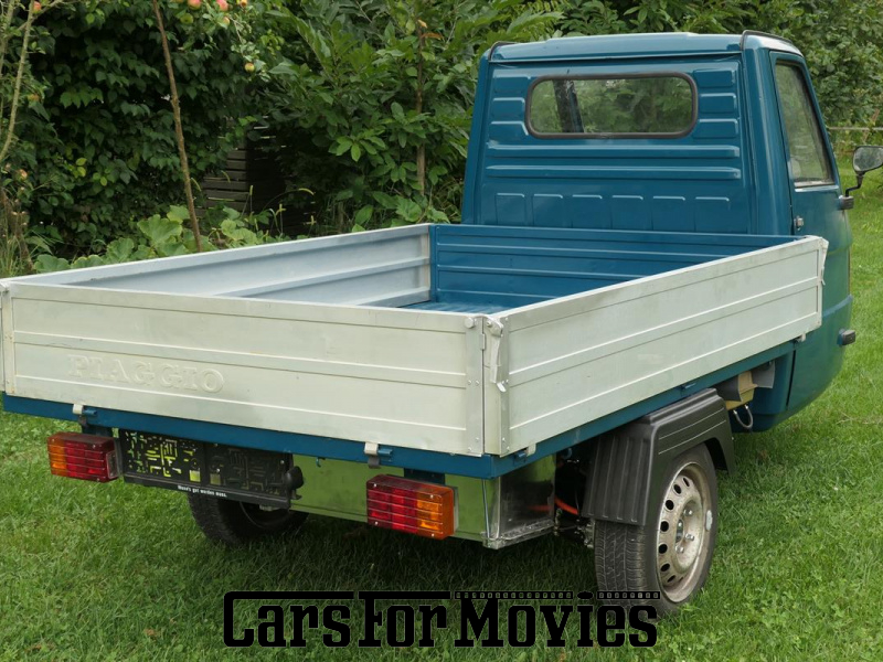 CarsForMovies | Piaggio APE TM 1993 Italien Blau Braun Zwei- und Dreirad Lastendreirad AT - Niederösterreich 7738 